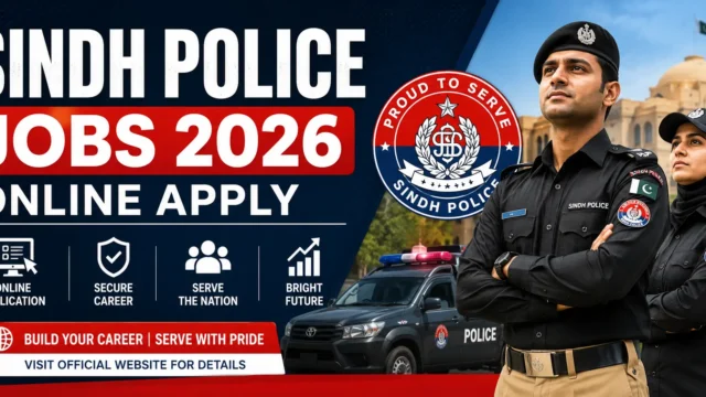 Sindh Police Jobs 2026 Online Apply Latest Vacancies