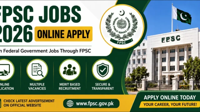 FPSC Jobs 2026 Online Apply Latest Vacancies