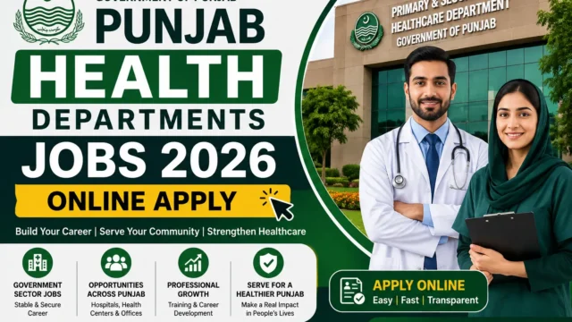 Punjab Health Departments Jobs 2026 Online Apply