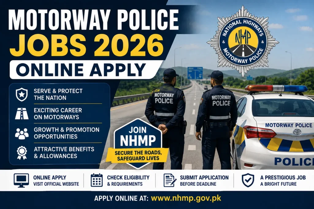 Motorway Police Jobs 2026 Online Apply