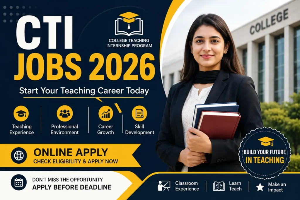 CTI Jobs 2026 Eligibility, Online Apply, and Application Guide