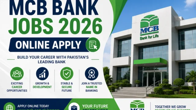 MCB Bank Jobs 2026 Online Apply Latest Careers