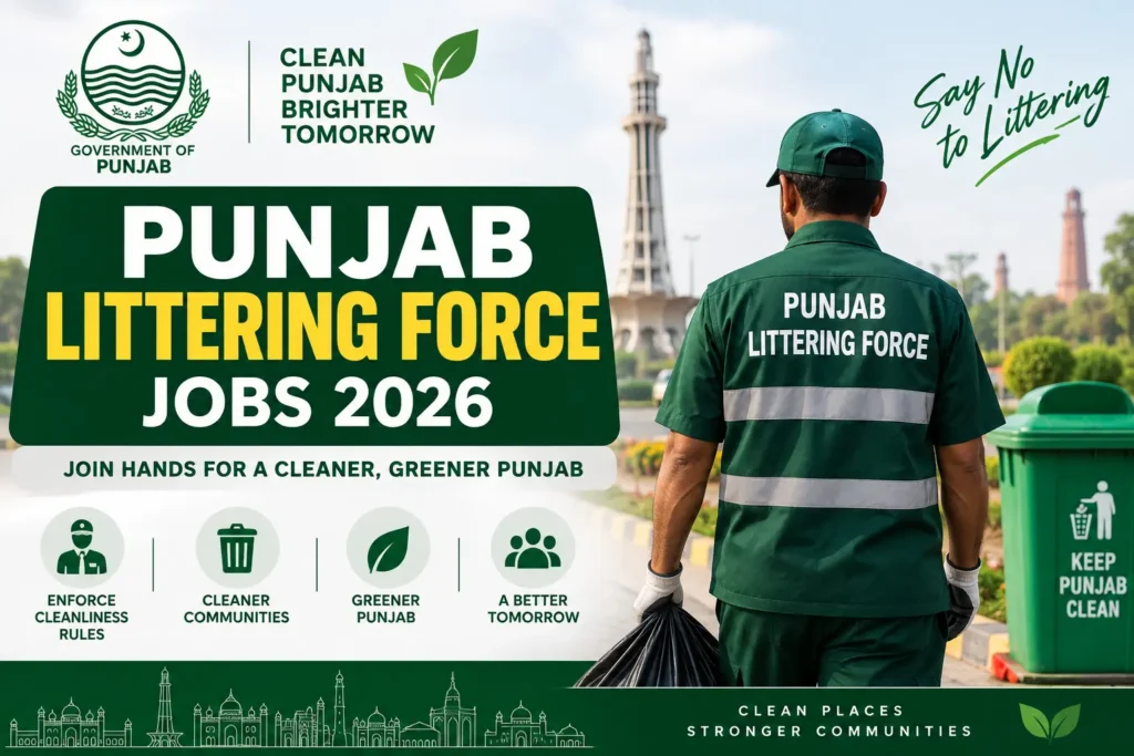 Best Punjab Littering Force Jobs 2026