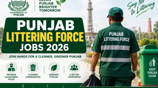 Best Punjab Littering Force Jobs 2026 Online Apply