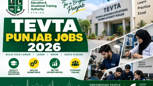 Best TEVTA Punjab Jobs 2026 – Latest Vacancies