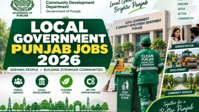Best Local Government Punjab Jobs 2026 – Latest Vacancies
