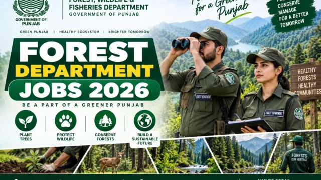 Best Forest Department Jobs 2026 – Latest Vacancies