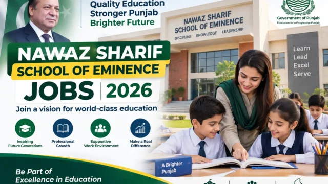 Nawaz Sharif School Of Eminence Jobs 2026