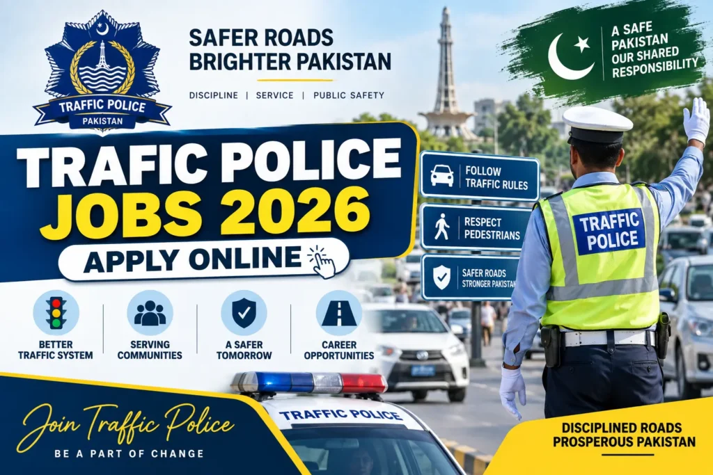 Trafic Police Jobs 2026 Apply Online – Latest Updates