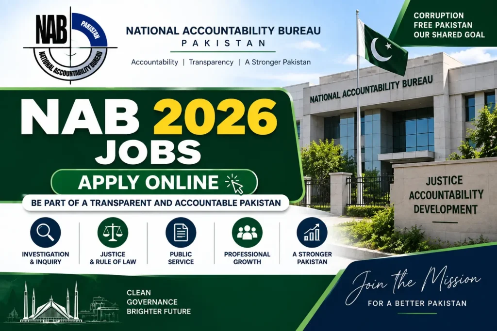 NAB 2026 JOBS – Latest National Accountability Bureau Careers