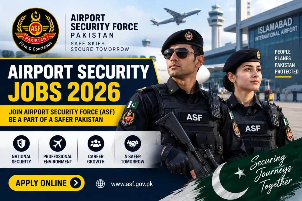 Airport Security Jobs 2026 – ASF Eligibility & Apply Online