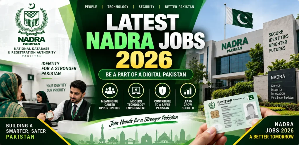 Latest Nadra Jobs 2026