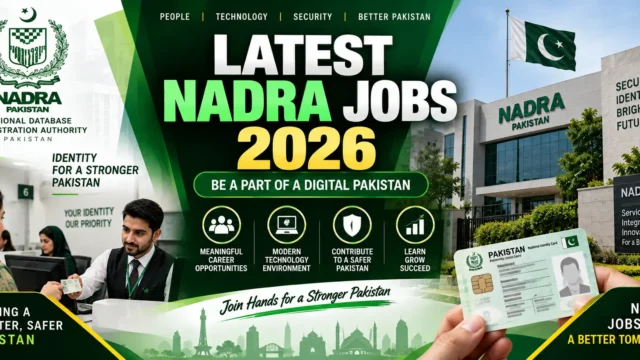 Latest Nadra Jobs 2026
