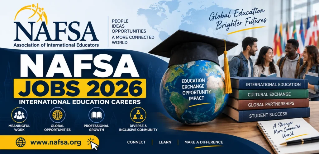 NAFSA Jobs 2026 – International Education Careers