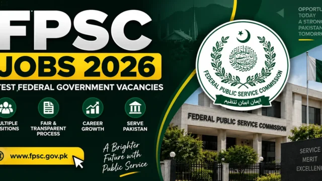 FPSC Jobs 2026 – Latest Federal Government Vacancies