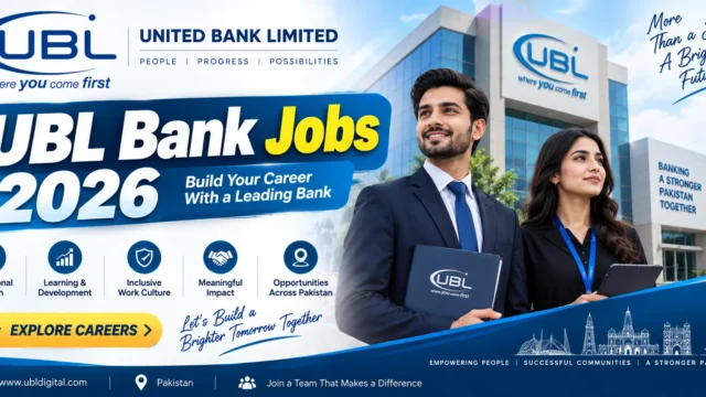 UBL Bank Jobs 2026 – Latest Vacancies & Apply Online