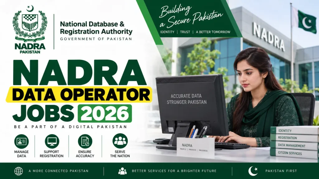 Nadra Data Operator Jobs 2026 – Apply Guide