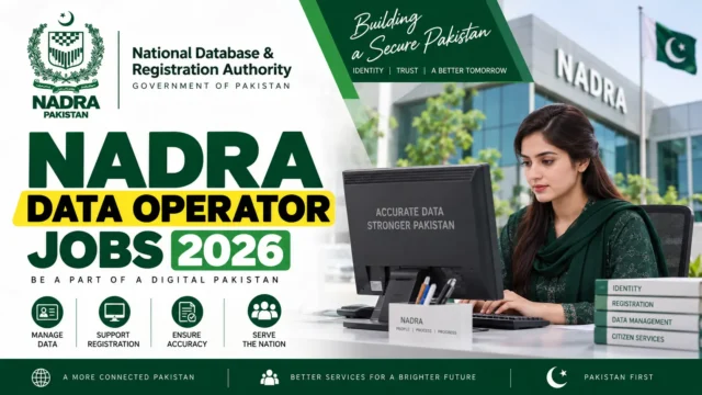 Best Nadra Data Operator Jobs 2026 – Apply Guide